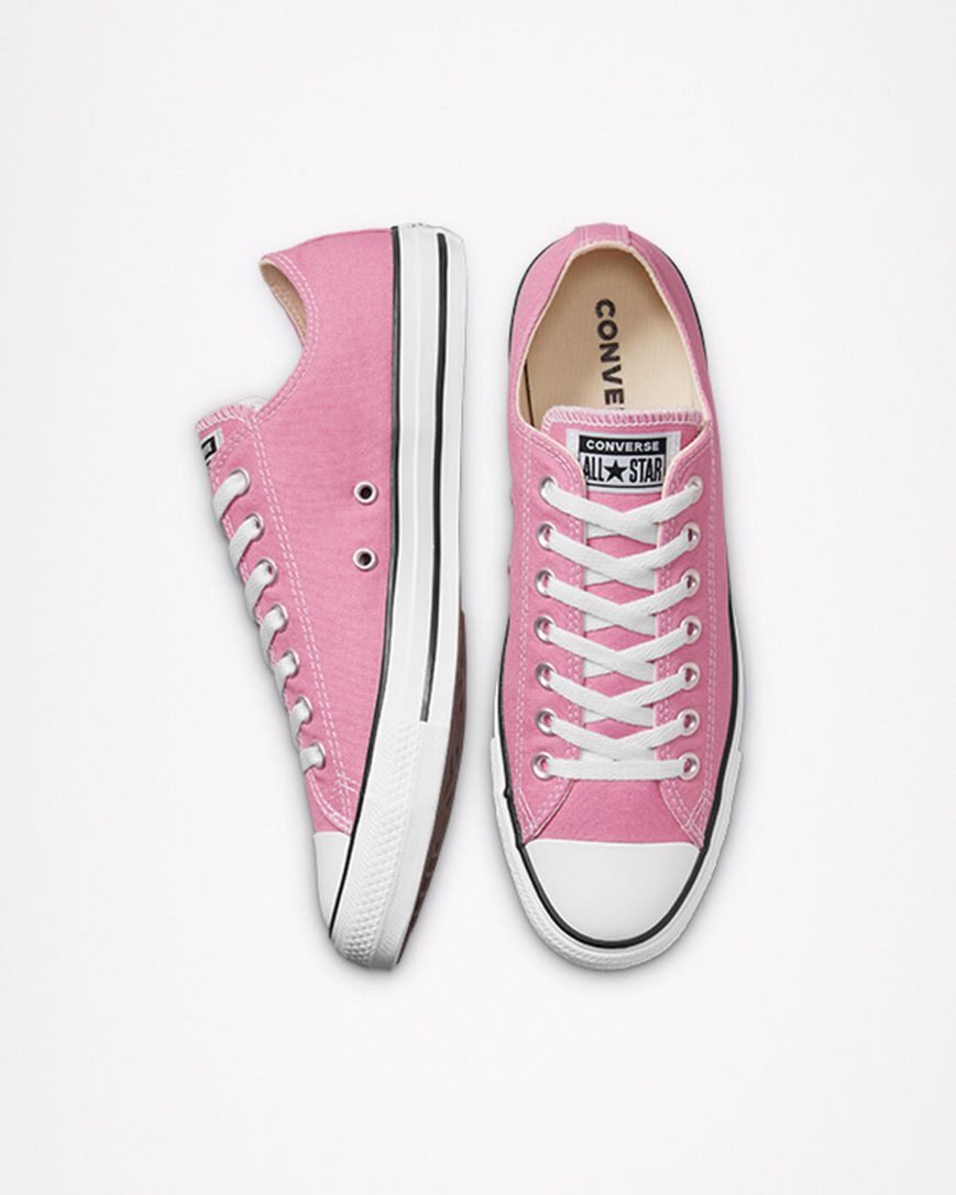 Women's Converse Chuck Taylor All Star Seasonal Color Low Top Shoes Pink | AU C690EZ